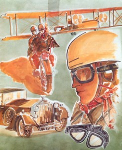 Baruffaldi Vintaco Motorrad-Flieger-Brille Classic